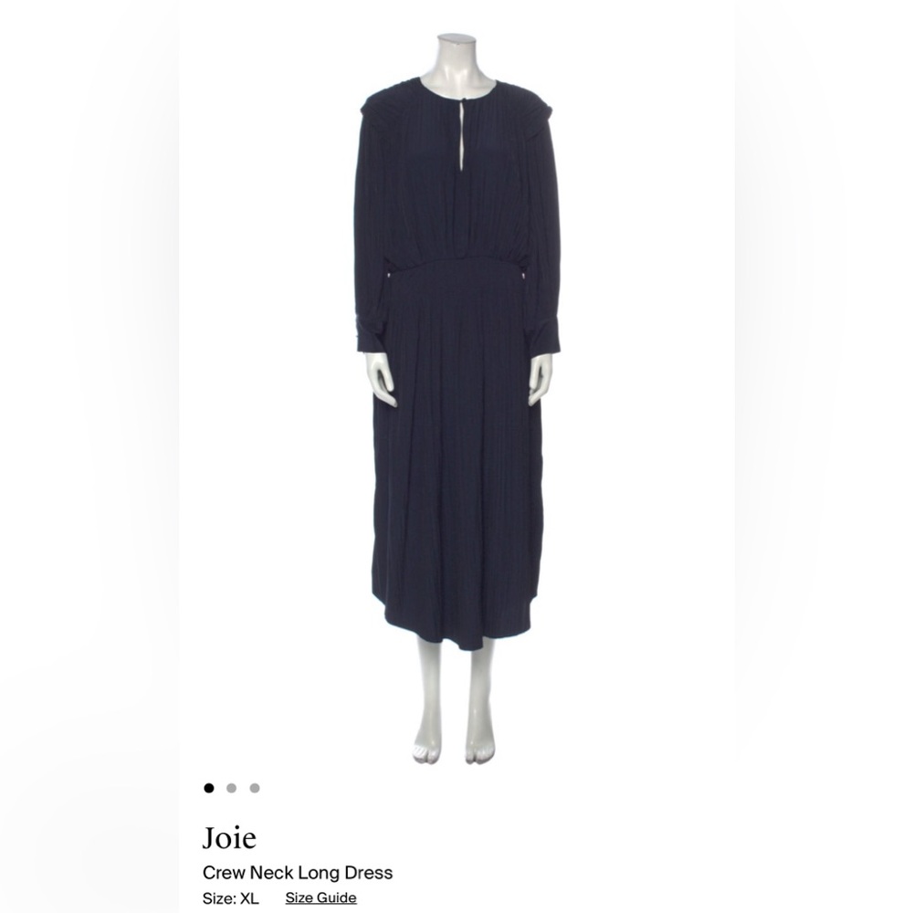 Joie Navy Long Dress